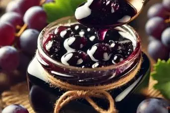 طرز تهیه مربای انگور خوش عطر و خوشرنگ خانگی