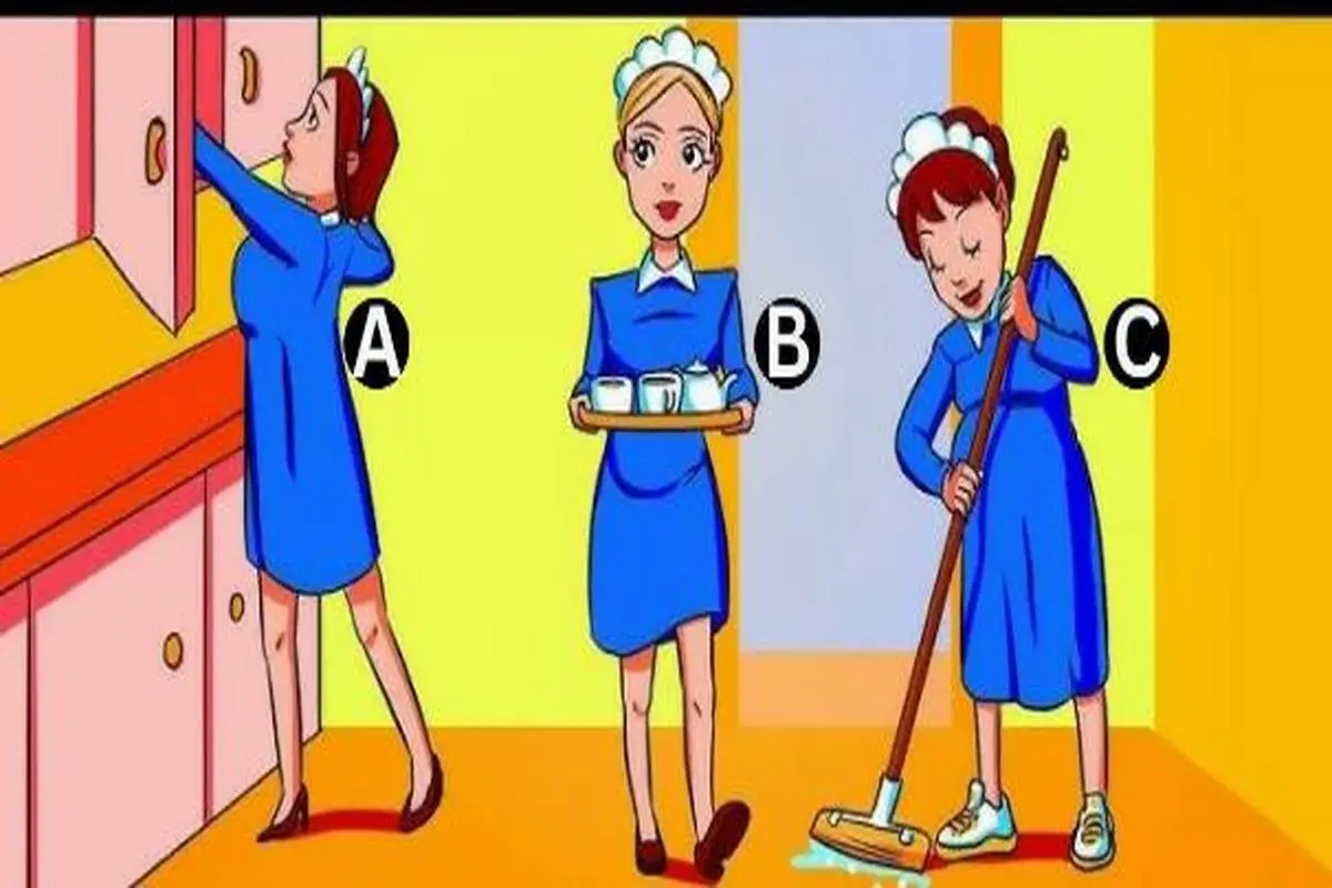 تست هوش : فقط یک هوش شرلوک هلمزی میتونه خدمتکار باردار و پیدا کنه!