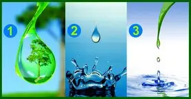 تست شخصیت شناسی : یک قطره آب انتخاب کنید و ببینید آیا راه درست را می‌روید یا نه؟