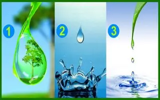 تست شخصیت شناسی : یک قطره آب انتخاب کنید و ببینید آیا راه درست را می‌روید یا نه؟