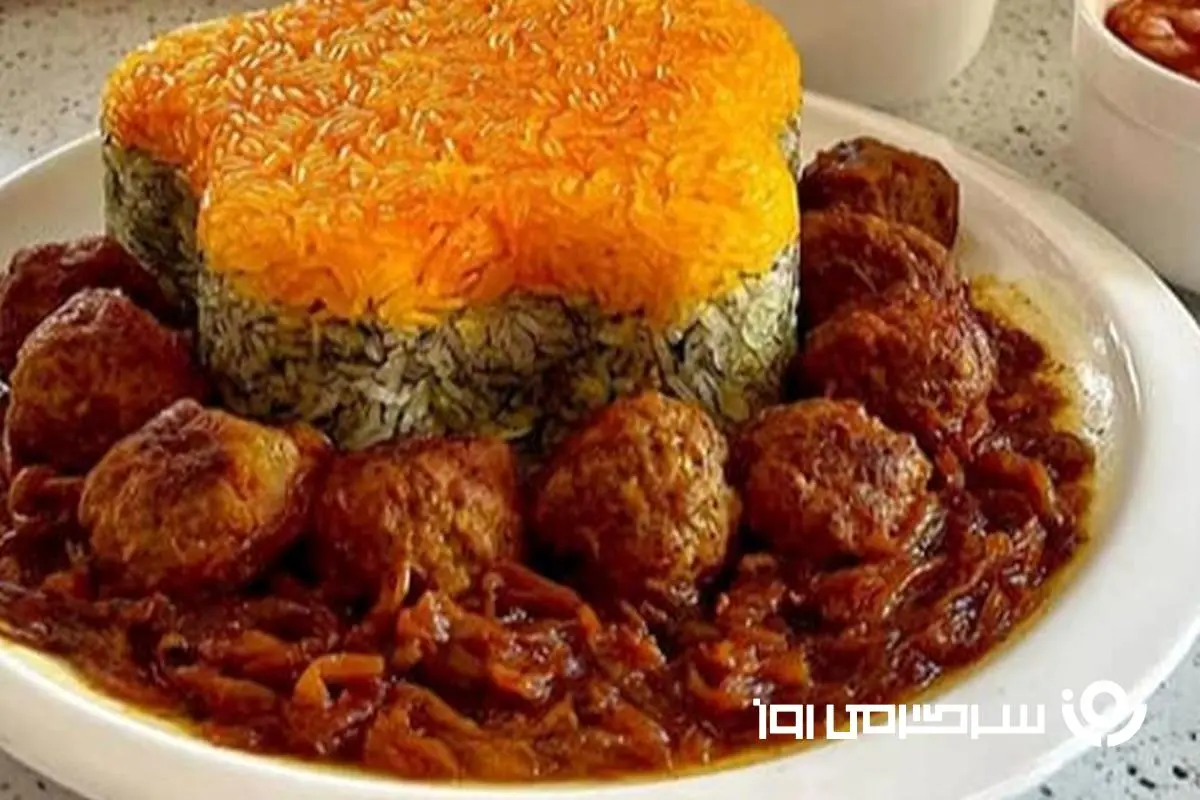 یک غذای مهمانی پسند؛ باقالی پلو با خوراک قلقلی خوشمزه