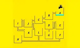 تست هوش | فقط نوابغ میتونن زیر 5 ثانیه بگن کدوم مخزن زودتر پر میشه + جواب