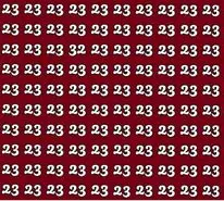 بازی فکری : فقط 1% مردم میتونن تو 5 ثانیه عدد 32 رو پیدا کنند!