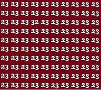 بازی فکری : فقط 1% مردم میتونن تو 5 ثانیه عدد 32 رو پیدا کنند!
