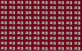 بازی فکری : فقط 1% مردم میتونن تو 5 ثانیه عدد 32 رو پیدا کنند!
