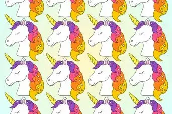 بازی فکری : اگه چشمات مثل عقابه  تک شاخ متفاوت و تو 5 ثانیه پیدا کن!