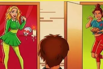 بازی فکری: فقط یه نابغه تمام عیار متوجه می شه کدوم خانم جونش در خطره؟!
