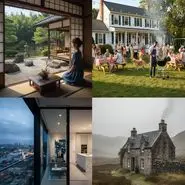 تست شخصیت شناسی : با انتخاب خانه مورد علاقه خود بفهمید چقدر پاک نیت هستید؟