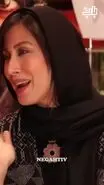 فیلم دیده نشده از محبوبه سریال گل سنگ | مهتاب کرامتی راز زندگی اش را جلوی دوربین گفت! 