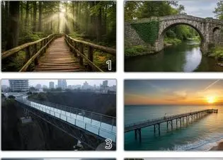 تست شخصیت شناسی : با انتخاب یک پل بفهمید چقدر مهربان هستید!