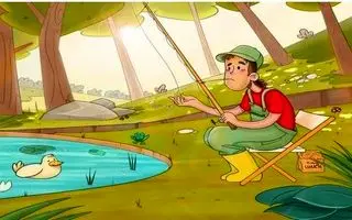 بازی فکری: اگر چشم عقاب دارید، در ۷ ثانیه بفهمید قلاب گمشده ماهیگیر کجاست؟