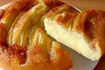 طرز تهیه کیک موز کاراملی برگردان ؛ خوشمزه و مجلسی مخصوص روزهای سرد