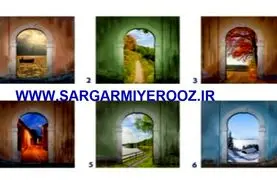 یک در انتخاب کن و شخصیت تاریک و روشن درونت رو بشناس