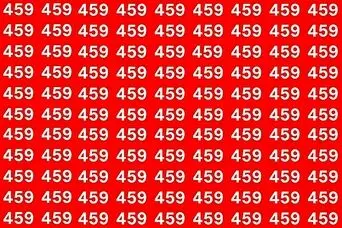 تست هوش؛ فقط 4 ثانیه وقت دارید که عدد 429 رو پیدا کنید!