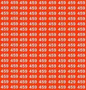 تست هوش؛ فقط 4 ثانیه وقت دارید که عدد 429 رو پیدا کنید!