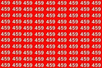 تست هوش؛ فقط 4 ثانیه وقت دارید که عدد 429 رو پیدا کنید!