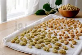 نحوه خشک کردن توت سفید در خانه بدون سیاه شدن!