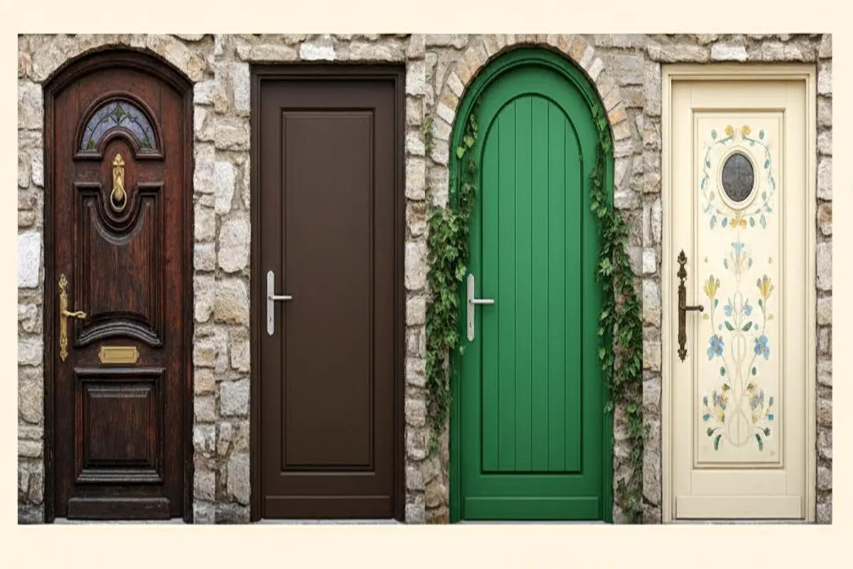 تست شخصیت شناسی : با انتخاب یک درب بفهمید چقدر تجملاتی هستید!