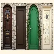 تست شخصیت شناسی : با انتخاب یک درب بفهمید چقدر تجملاتی هستید!