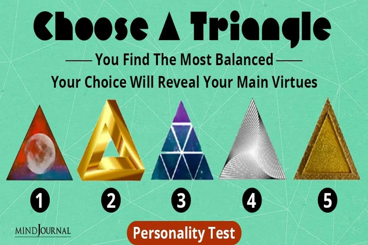 تست شخصیت شناسی | یک نماد مثلث انتخاب کن و پیام امروزت رو بخون