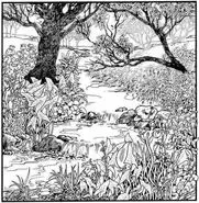 بازی فکری: فقط افراد با ضریب هوشی بالا می‌توانند صورت یک دختر را در جنگل در 11 ثانیه تشخیص دهند!