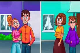 تست هوش | زیر ده ثانیه بگو کدام خانواده یک قاتل رو قایم کردن؟