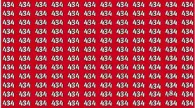 بازی فکری : اگه مشکل بینایی نداری عدد ۴۸۴ را در ۸ ثانیه پیدا کن!