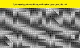 تست بینایی | اگه بتونی این نوشته مبهم رو بخونی بیناییت هیچی مشکلی نداره و سالمی