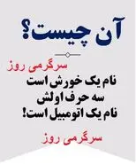 چیستان روز | آن چیست که نام یک خورش است که سه حرف اولش، نام یک اتومبیل است؟