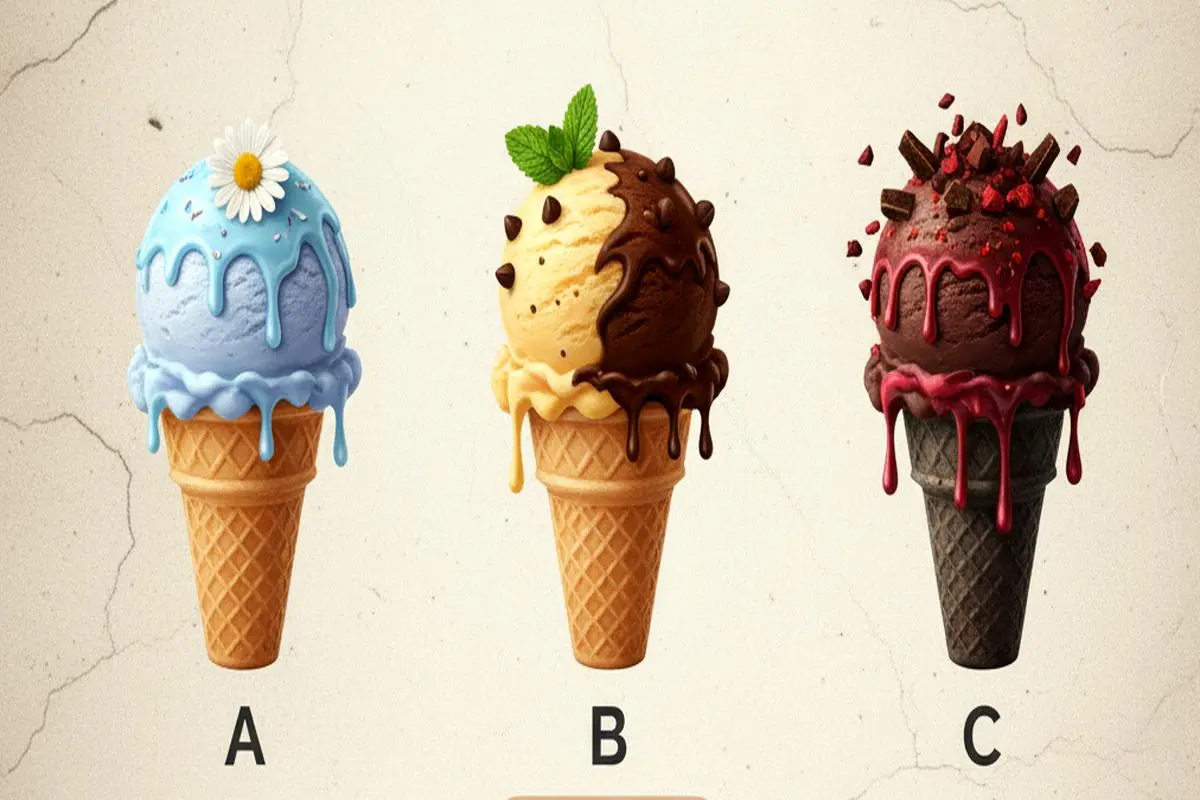 تست شخصیت شناسی : با انتخاب بستنی مورد علاقه بفهمید چقدر خیالاتی هستید!