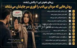 زن‌های باهوش این ۱۱ واکنش را بلدند؛ روش‌هایی که مردان بی‌ادب را فوری سر جایشان می‌نشاند