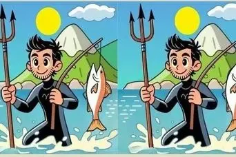 بازی فکری : نوابغ بیان هوششون و نشون بدن و 3 تفاوت و تو 10 ثانیه پیدا کنن!