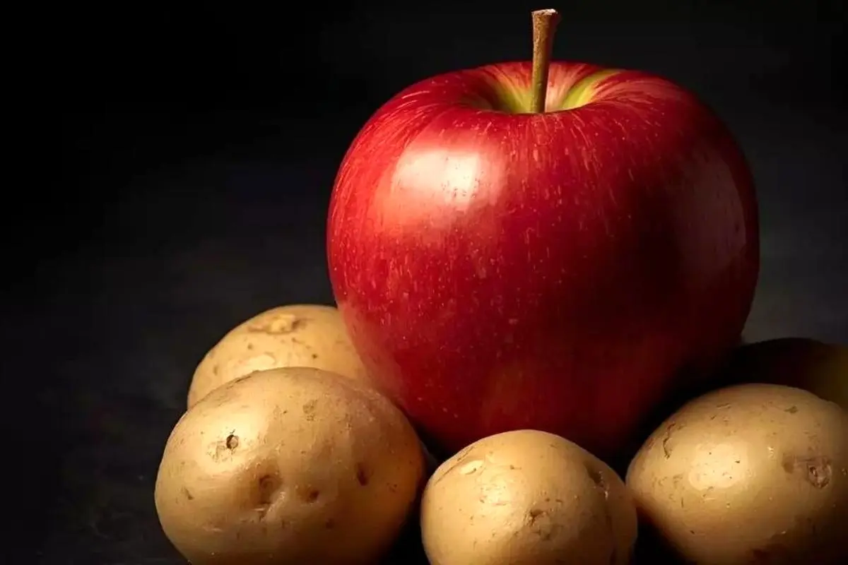 نگهداری طولانی مدت از سیب زمینی تنها با یک سیب