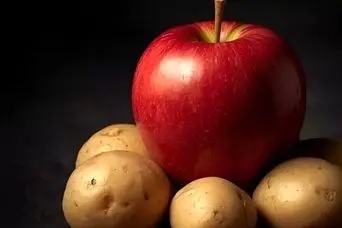 نگهداری طولانی مدت از سیب زمینی تنها با یک سیب