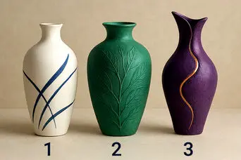 روانشناسی شخصیت : یک گلدان رنگی انتخاب کنید تا ویژگی شخصیتی شما را آشکار کنیم!