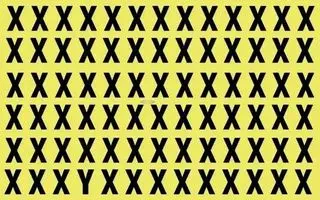 بازی فکری: بینایی خود را آزمایش کنید.. حرف Y را بین این X ها در 6 ثانیه پیدا کنید!