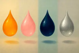  تست شخصیت شناسی  : با انتخاب یک قطره رنگ بفهمید چقدر به احساسات دیگران حساس هستید!