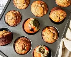 طرز تهیه مافین خرمالو؛ دسر خوشمزه پاییزی