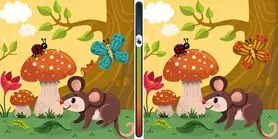 بازی فکری : آیا به اندازه کافی سریع هستید که 5 اختلاف را در 10 ثانیه پیدا کنید!