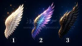 یکی از سه بال موجود در این تصویر را انتخاب کنید تا بفهمید بزرگترین آرزویتان چیست!