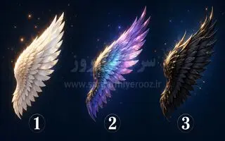 یکی از سه بال موجود در این تصویر را انتخاب کنید تا بفهمید بزرگترین آرزویتان چیست!