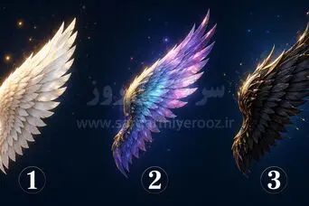 یکی از سه بال موجود در این تصویر را انتخاب کنید تا بفهمید بزرگترین آرزویتان چیست!