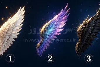 یکی از سه بال موجود در این تصویر را انتخاب کنید تا بفهمید بزرگترین آرزویتان چیست!