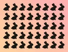 بازی فکری : خرگوش متفاوت کجاست؟ اگر تیزبین هستید آن را در 3 ثانیه پیدا کنید!