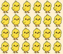 بازی فکری: با چشم های عقابی خود جوجه متفاوت و تو ۷ ثانیه پیدا کنید!