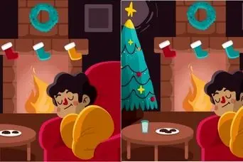 بازی فکری : فقط تیز هوش ها تو 8 ثانیه 3 تفاوت را پیدا می کنند!