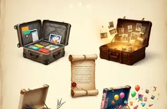 تست شخصیت شناسی : چمدان مورد علاقه خود را انتخاب کنید و بفهمید در گذشته چه چیزی باعث غم و اندوه شما شده است!