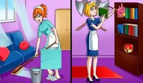 بازی فکری:فقط اونایی که هوششون در حد شرلوک هلمزه میتوانند خدمتکار پولدار را در صدم ثانیه پیدا کنند!