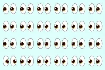 بازی فکری : فقط اوناییکه چشم عقابی دارن دو چشم متفاوت را در 5 ثانیه پیدا می کنن!