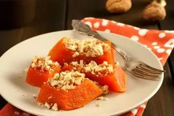 طرز تهیه کدو حلوایی کاراملی؛ دسر خوشمزه پاییزی